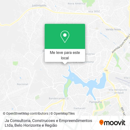 Ja Consultoria, Construcoes e Empreendimentos Ltda mapa