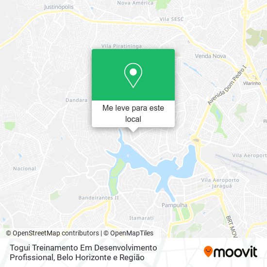 Togui Treinamento Em Desenvolvimento Profissional mapa