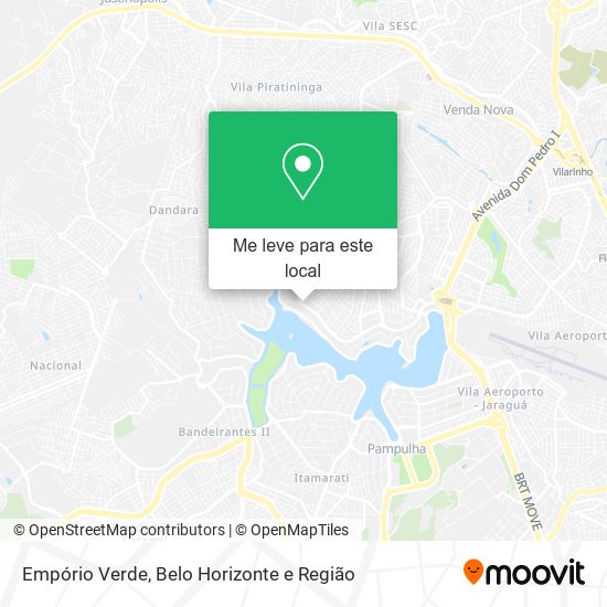 Empório Verde mapa