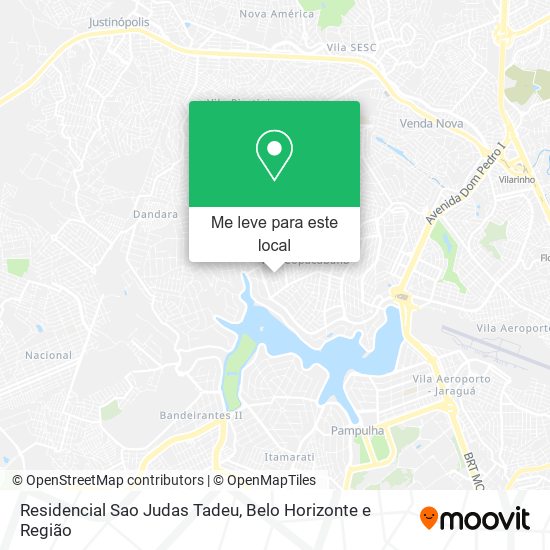Residencial Sao Judas Tadeu mapa