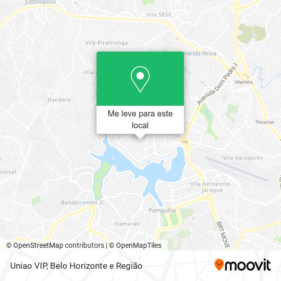 Uniao VIP mapa