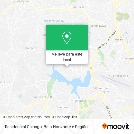 Residencial Chicago mapa