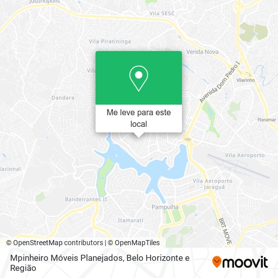 Mpinheiro Móveis Planejados mapa
