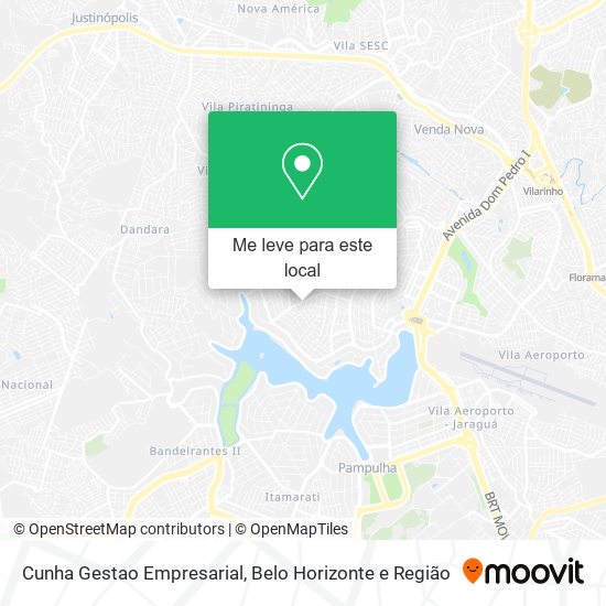 Cunha Gestao Empresarial mapa