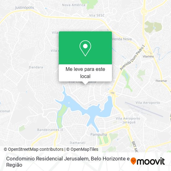 Condominio Residencial Jerusalem mapa