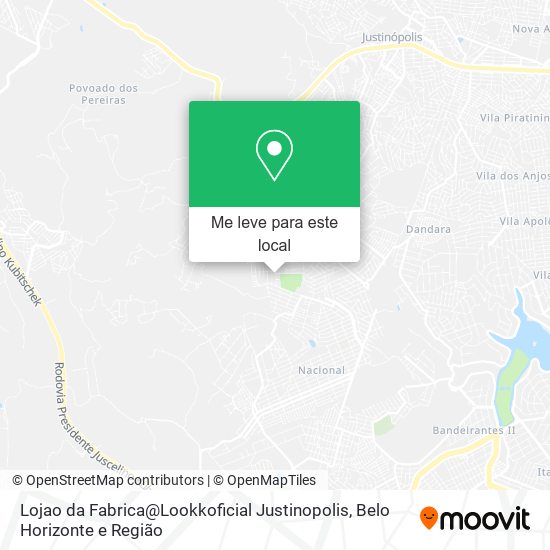 Lojao da Fabrica@Lookkoficial Justinopolis mapa