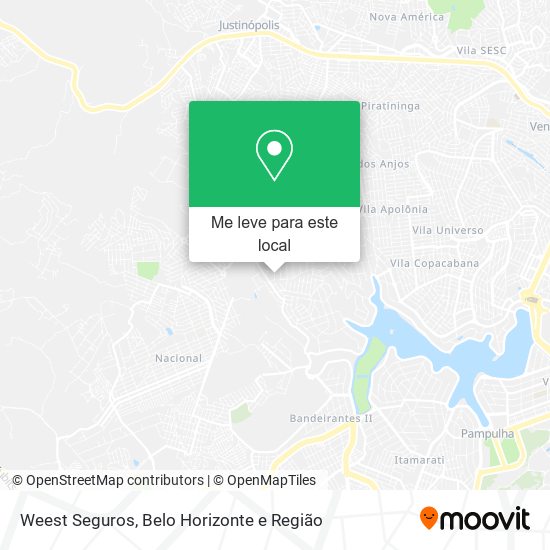 Weest Seguros mapa