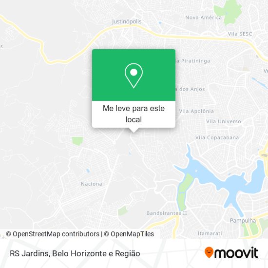 RS Jardins mapa