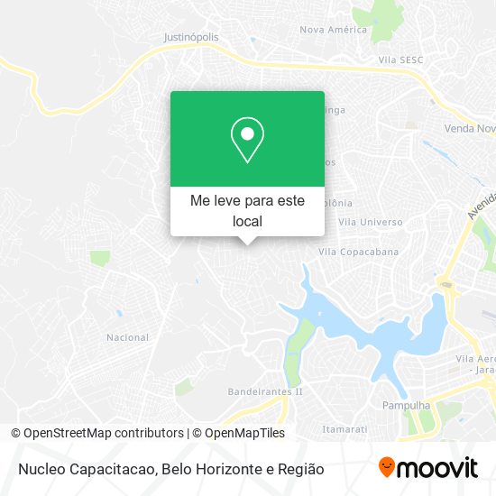 Nucleo Capacitacao mapa