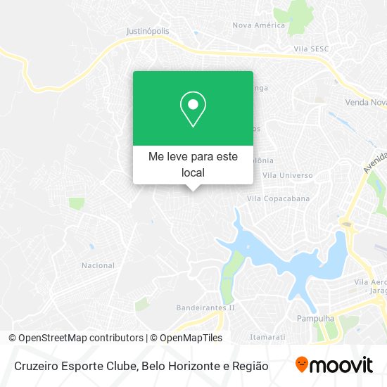 Cruzeiro Esporte Clube mapa