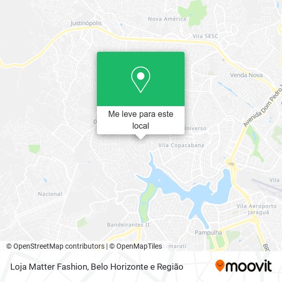 Loja Matter Fashion mapa