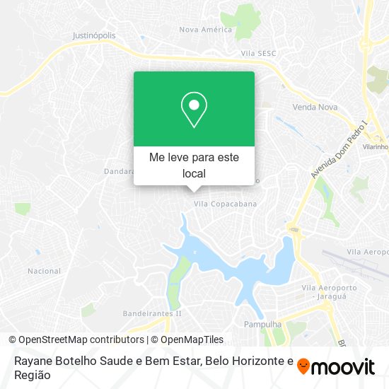 Rayane Botelho Saude e Bem Estar mapa