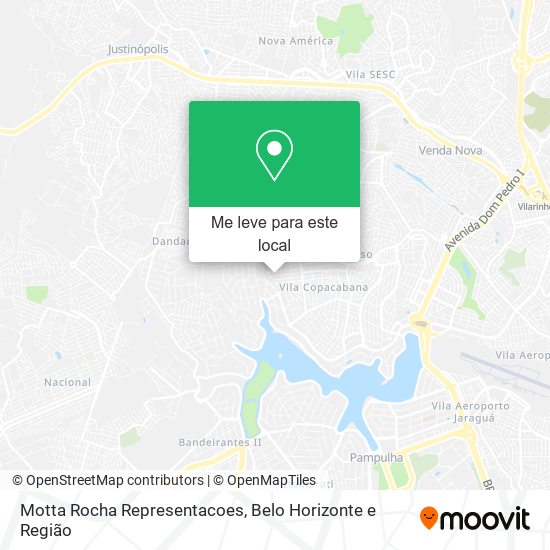 Motta Rocha Representacoes mapa