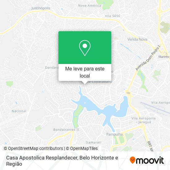Casa Apostolica Resplandecer mapa