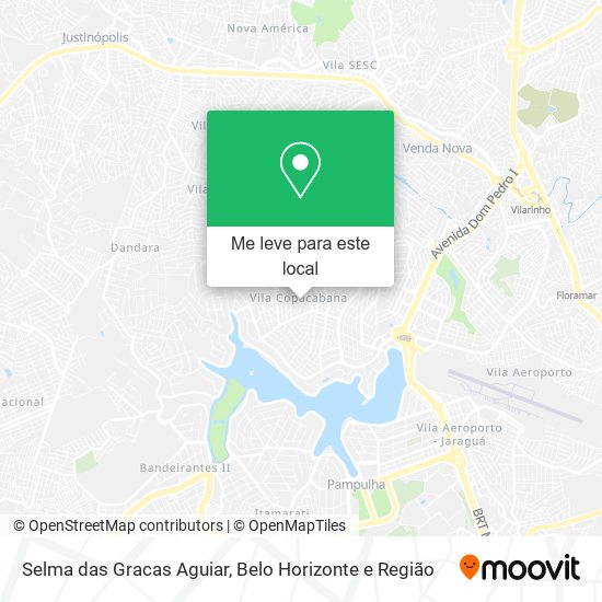 Selma das Gracas Aguiar mapa