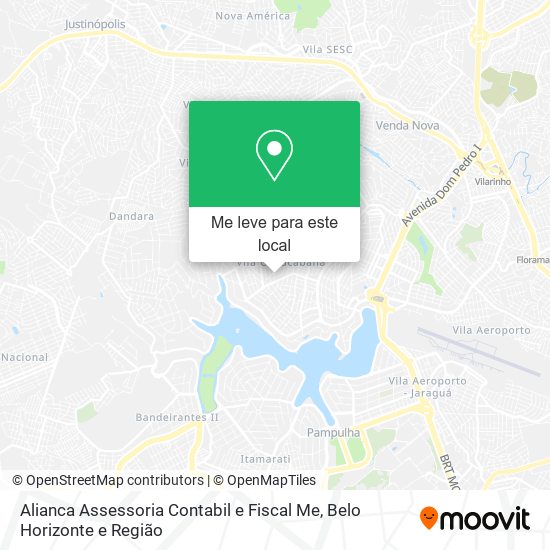 Alianca Assessoria Contabil e Fiscal Me mapa