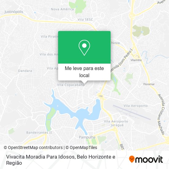 Vivacita Moradia Para Idosos mapa