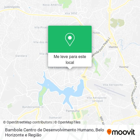 Bambole Centro de Desenvolvimento Humano mapa