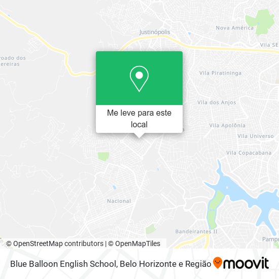 Blue Balloon English School mapa