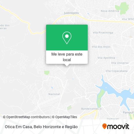 Otica Em Casa mapa