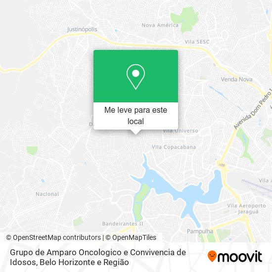 Grupo de Amparo Oncologico e Convivencia de Idosos mapa