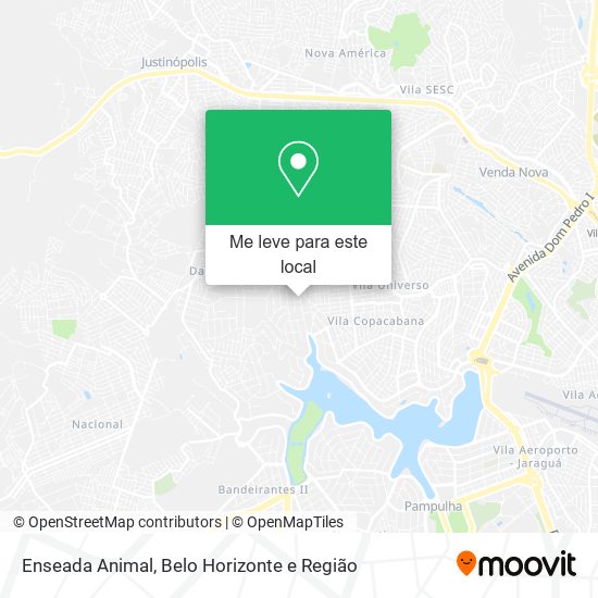 Enseada Animal mapa