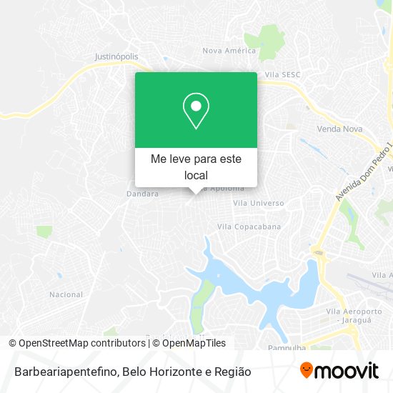 Barbeariapentefino mapa