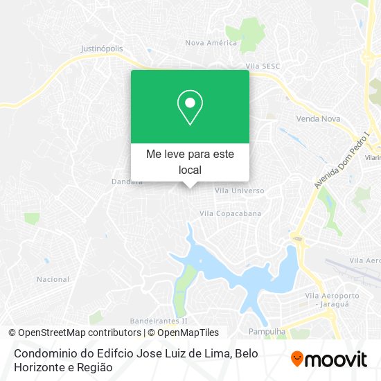 Condominio do Edifcio Jose Luiz de Lima mapa