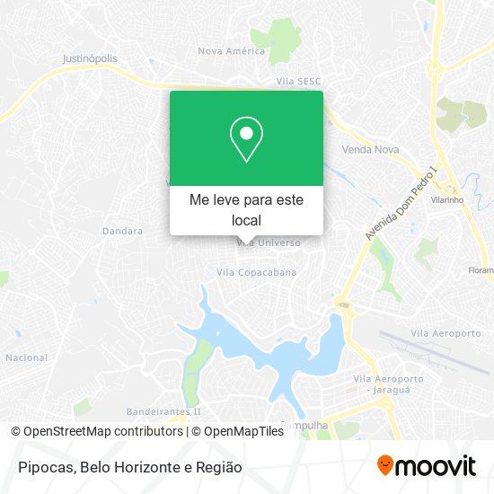 Pipocas mapa