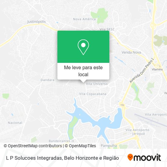L P Solucoes Integradas mapa