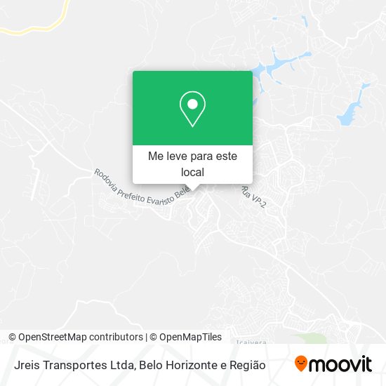 Jreis Transportes Ltda mapa