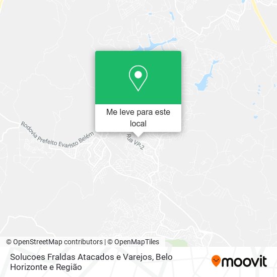 Solucoes Fraldas Atacados e Varejos mapa