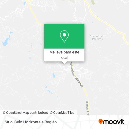Sítio mapa