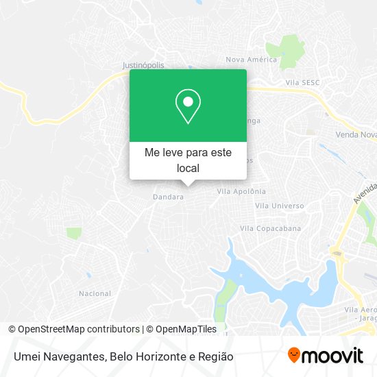 Umei Navegantes mapa