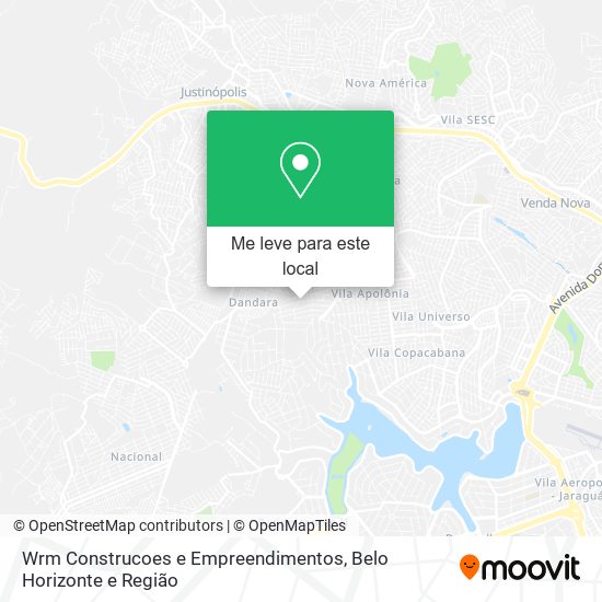 Wrm Construcoes e Empreendimentos mapa
