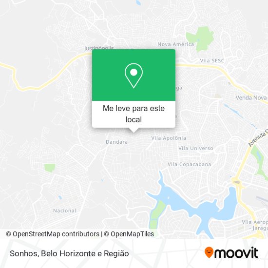 Sonhos mapa