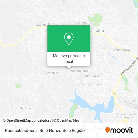 Rosecakesdoces mapa