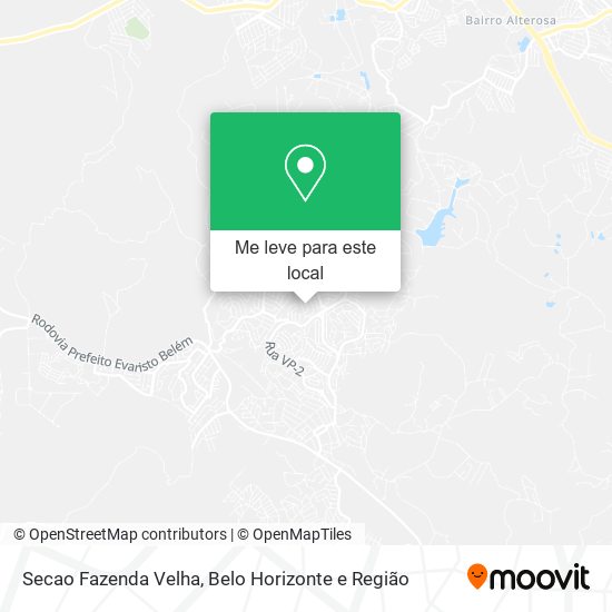 Secao Fazenda Velha mapa