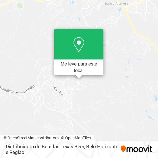 Distribuidora de Bebidas Texas Beer mapa