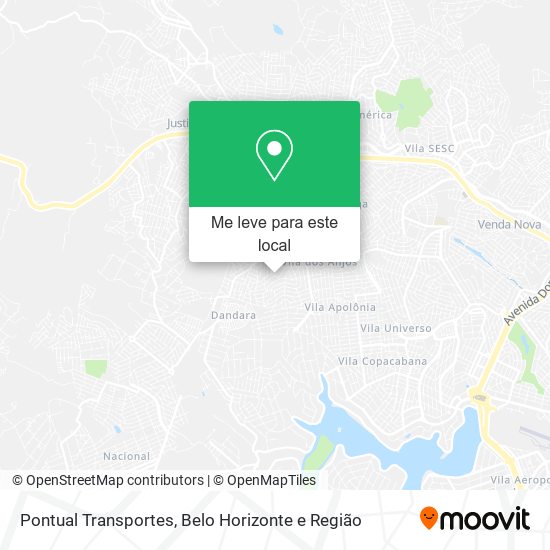Pontual Transportes mapa