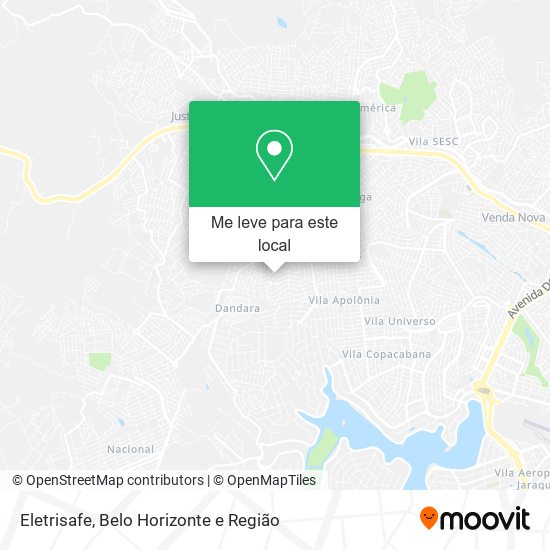 Eletrisafe mapa