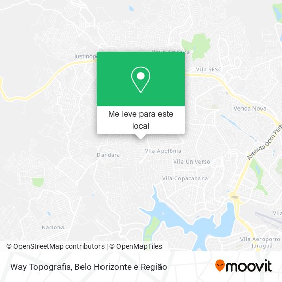 Way Topografia mapa