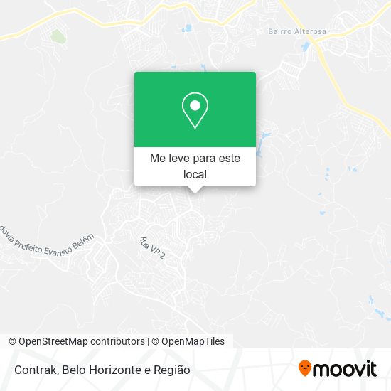 Contrak mapa