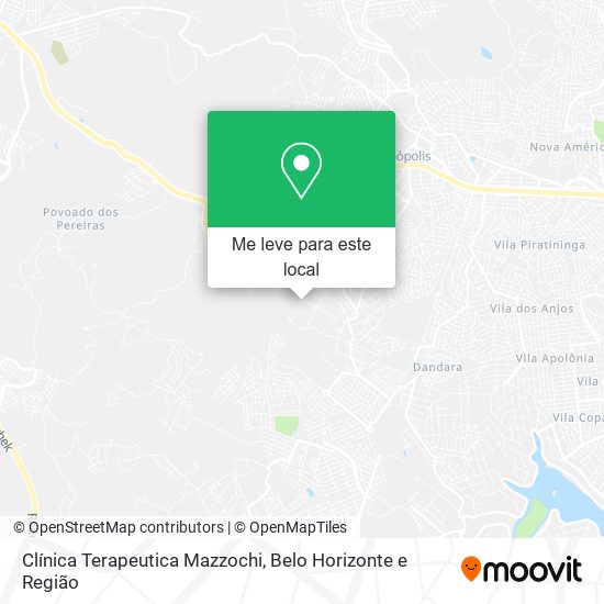 Clínica Terapeutica Mazzochi mapa