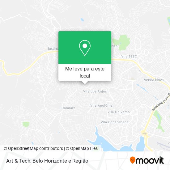 Art & Tech mapa