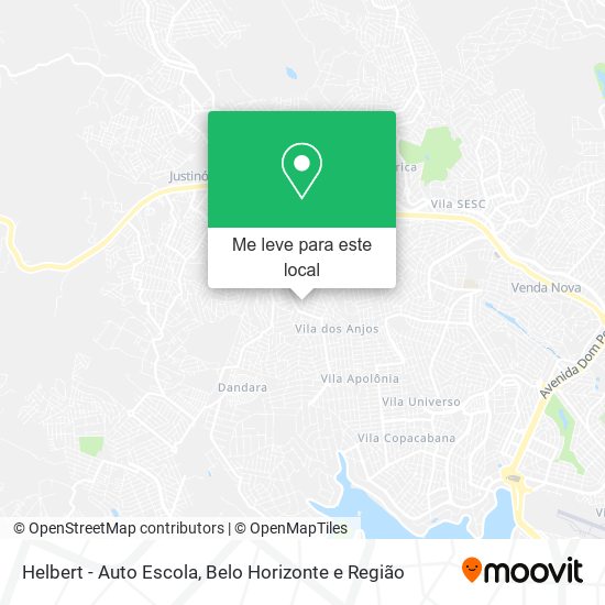 Helbert - Auto Escola mapa