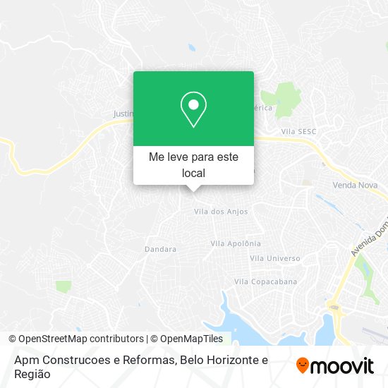 Apm Construcoes e Reformas mapa