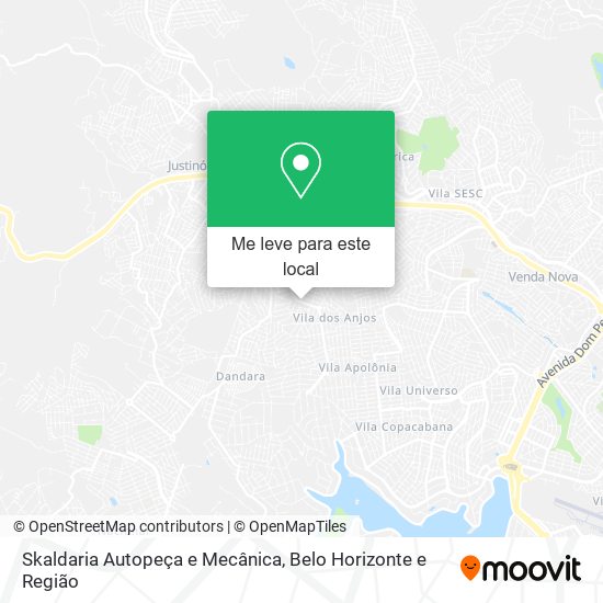 Skaldaria Autopeça e Mecânica mapa