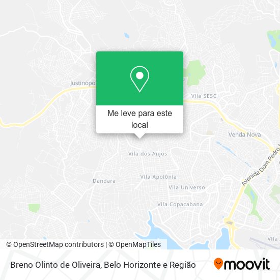 Breno Olinto de Oliveira mapa