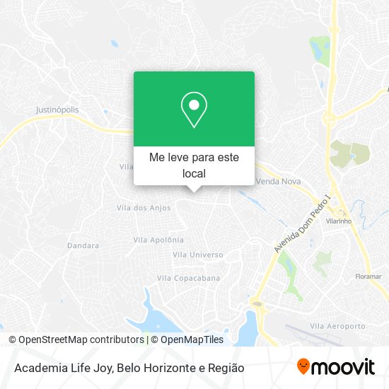 Academia Life Joy mapa